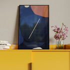 Quadro Decorativo Tela Canvas Abstrato Conceito Sinfonia Geom