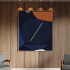 Quadro Decorativo Tela Canvas Abstrato Conceito Sinfonia Geom