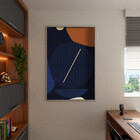 Quadro Decorativo Tela Canvas Abstrato Conceito Sinfonia Geom