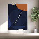 Quadro Decorativo Tela Canvas Abstrato Conceito Sinfonia Geom