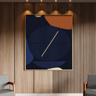 Quadro Decorativo Tela Canvas Abstrato Conceito Sinfonia Geom