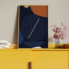 Quadro Decorativo Tela Canvas Abstrato Conceito Sinfonia Geom