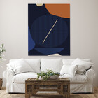 Quadro Decorativo Tela Canvas Abstrato Conceito Sinfonia Geom