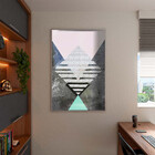 Quadro Decorativo Tela Canvas Abstrato Conceito Tramas Geomét