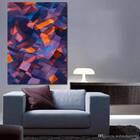 Quadro Decorativo Tela Canvas Abstrato Confete - 200x120 Cm