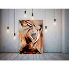 Quadro Decorativo Tela Canvas Abstrato Discóbolo - 150x100 Cm