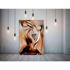 Quadro Decorativo Tela Canvas Abstrato Discóbolo - 180x100 Cm