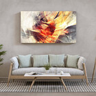 Quadro Decorativo Tela Canvas Abstrato Dynamic Curves - 120x6