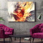 Quadro Decorativo Tela Canvas Abstrato Dynamic Curves - 180x1
