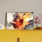 Quadro Decorativo Tela Canvas Abstrato Dynamic Curves Com Mol