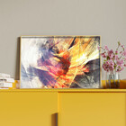 Quadro Decorativo Tela Canvas Abstrato Dynamic Curves Com Mol