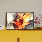 Quadro Decorativo Tela Canvas Abstrato Dynamic Curves Com Mol