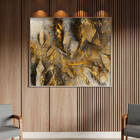 Quadro Decorativo Tela Canvas Abstrato Eletric Discharge Com