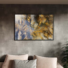 Quadro Decorativo Tela Canvas Abstrato Eletric Discharge Com