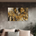 Quadro Decorativo Tela Canvas Abstrato Eletric Discharge Com