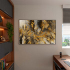 Quadro Decorativo Tela Canvas Abstrato Eletric Discharge Com