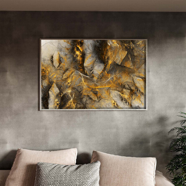 Quadro Decorativo Tela Canvas Abstrato Eletric Discharge Com