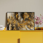 Quadro Decorativo Tela Canvas Abstrato Eletric Discharge Com