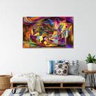 Quadro Decorativo Tela Canvas Abstrato Persona - 200x100 Cm
