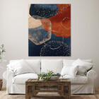 Quadro Decorativo Tela Canvas Abstrato Requiem - 150x80 Cm