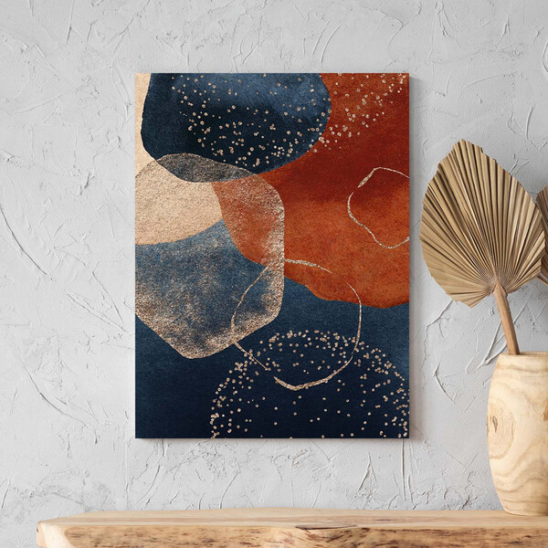 Quadro Decorativo Tela Canvas Abstrato Requiem - 180x100 Cm