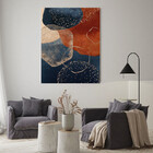 Quadro Decorativo Tela Canvas Abstrato Requiem - 180x135 Cm