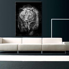 Quadro Decorativo Tela Canvas Animais Amigo Urso - 150x100 Cm