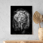 Quadro Decorativo Tela Canvas Animais Amigo Urso - 180x100 Cm