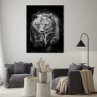 Quadro Decorativo Tela Canvas Animais Amigo Urso - 180x135 Cm