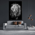 Quadro Decorativo Tela Canvas Animais Amigo Urso - 180x135 Cm