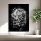 Quadro Decorativo Tela Canvas Animais Amigo Urso - 200x100 Cm