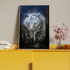 Quadro Decorativo Tela Canvas Animais Amigo Urso Com Moldura