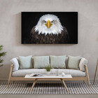 Quadro Decorativo Tela Canvas Animais Bald Eagle - 200x120 Cm
