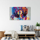 Quadro Decorativo Tela Canvas Conceito Afropop - 150x100 Cm