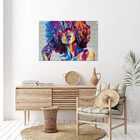 Quadro Decorativo Tela Canvas Conceito Afropop - 150x100 Cm