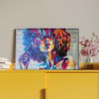 Quadro Decorativo Tela Canvas Conceito Afropop Com Moldura E