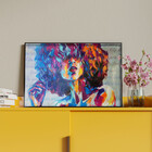 Quadro Decorativo Tela Canvas Conceito Afropop Com Moldura E