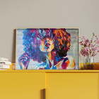 Quadro Decorativo Tela Canvas Conceito Afropop Com Moldura E