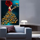 Quadro Decorativo Tela Canvas Conceito Butterfly Mistress - 2