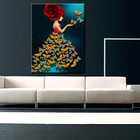 Quadro Decorativo Tela Canvas Conceito Butterfly Mistress - 2