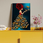 Quadro Decorativo Tela Canvas Conceito Butterfly Mistress Com