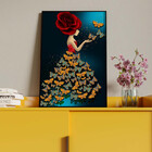 Quadro Decorativo Tela Canvas Conceito Butterfly Mistress Com