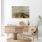 Quadro Decorativo Tela Canvas Conceito Chuva, Vapor E Velocid