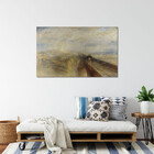 Quadro Decorativo Tela Canvas Conceito Chuva, Vapor E Velocid