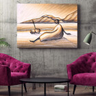 Quadro Decorativo Tela Canvas Conceito Descanso - 90x60 Cm