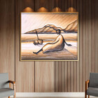 Quadro Decorativo Tela Canvas Conceito Descanso Com Moldura D