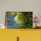 Quadro Decorativo Tela Canvas Flores E Folhas Coastal Com Mol