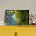 Quadro Decorativo Tela Canvas Flores E Folhas Coastal Com Mol