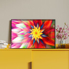 Quadro Decorativo Tela Canvas Folhas E Flores Floral Red Com