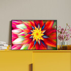 Quadro Decorativo Tela Canvas Folhas E Flores Floral Red Com